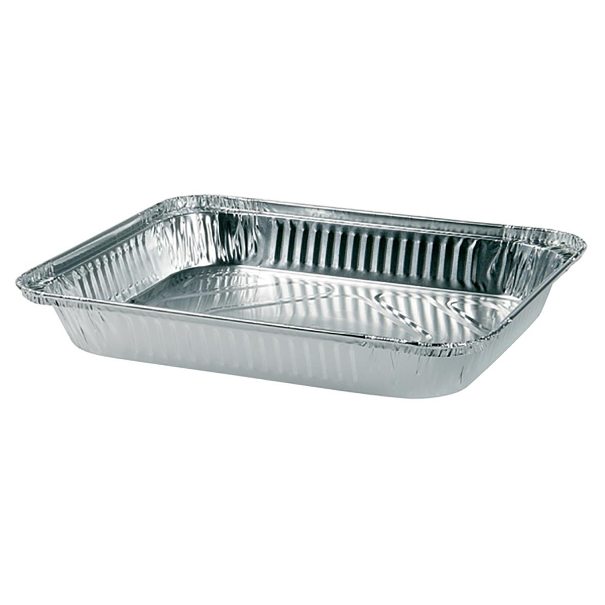 Aluminiumform 2400ml, 326x262x46mm, rektangulär form för matlagning eller förvaring