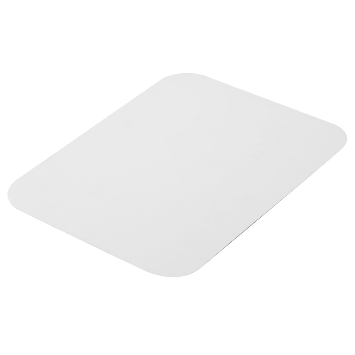 Vit aluminiumform med tre fack, mått 220x170mm, 990ml, lås