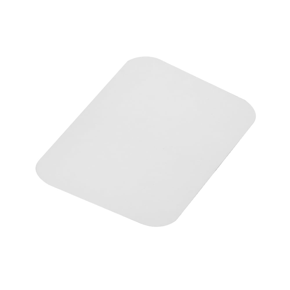 Vit aluminiumform med lock, 850ml, 202x134mm