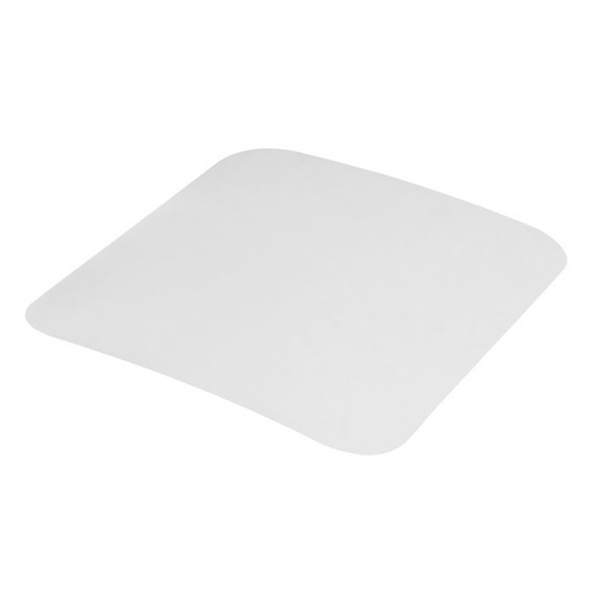 Vit aluminiumform papper med lock, 315x255mm, halvgammal