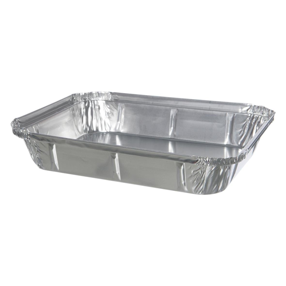 Aluminiumform 234x183x36mm, 1170ml, rektangulär, lättviktsbehållare för matlagning eller förvaring