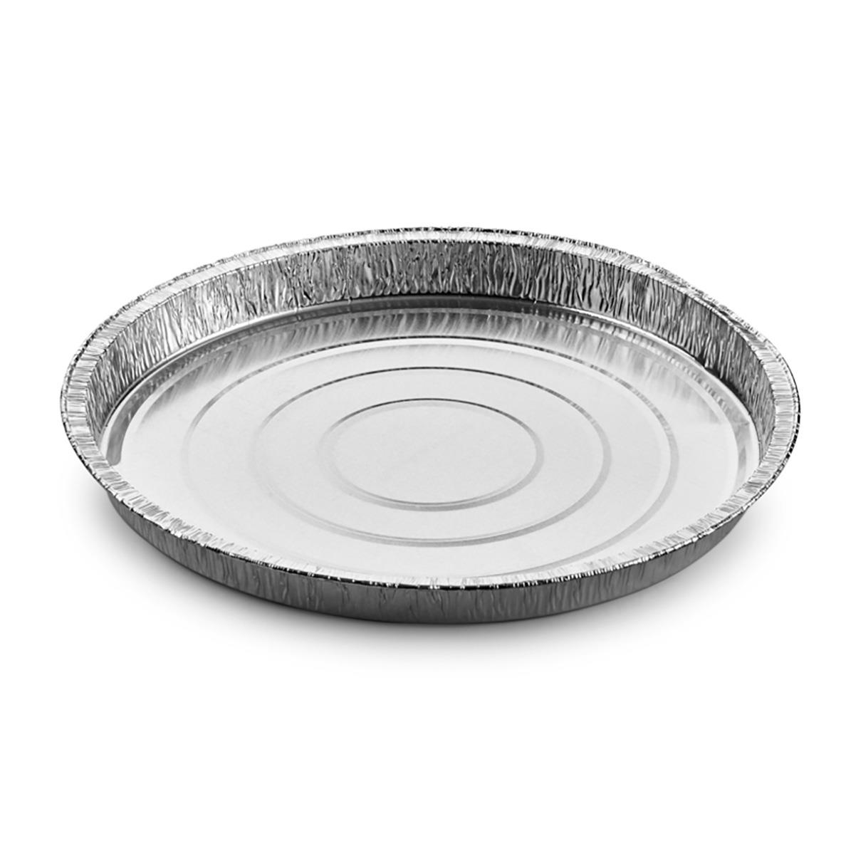 Rund aluminiumform med diameter 278 mm och höjd 25 mm