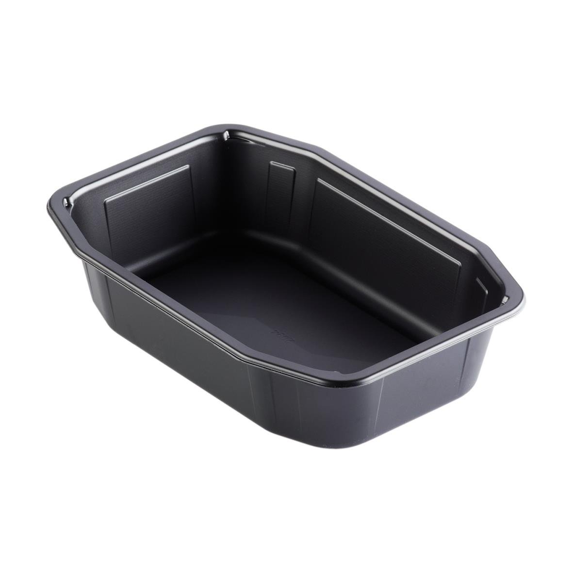 Svart plastlåda Duniform HMR PP 215x148x50mm 1035ml