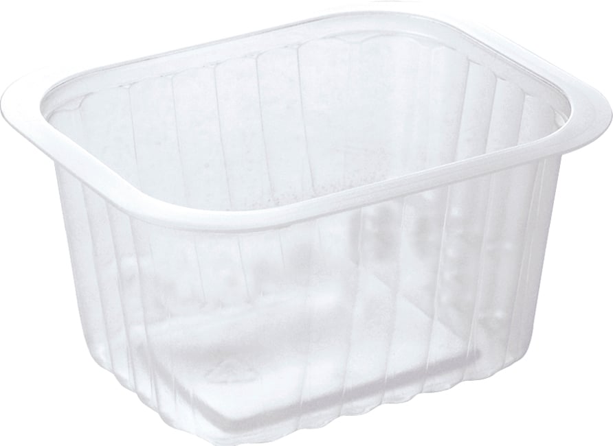 Klar plastlåda Duniform PP 138x114x70mm 630ml