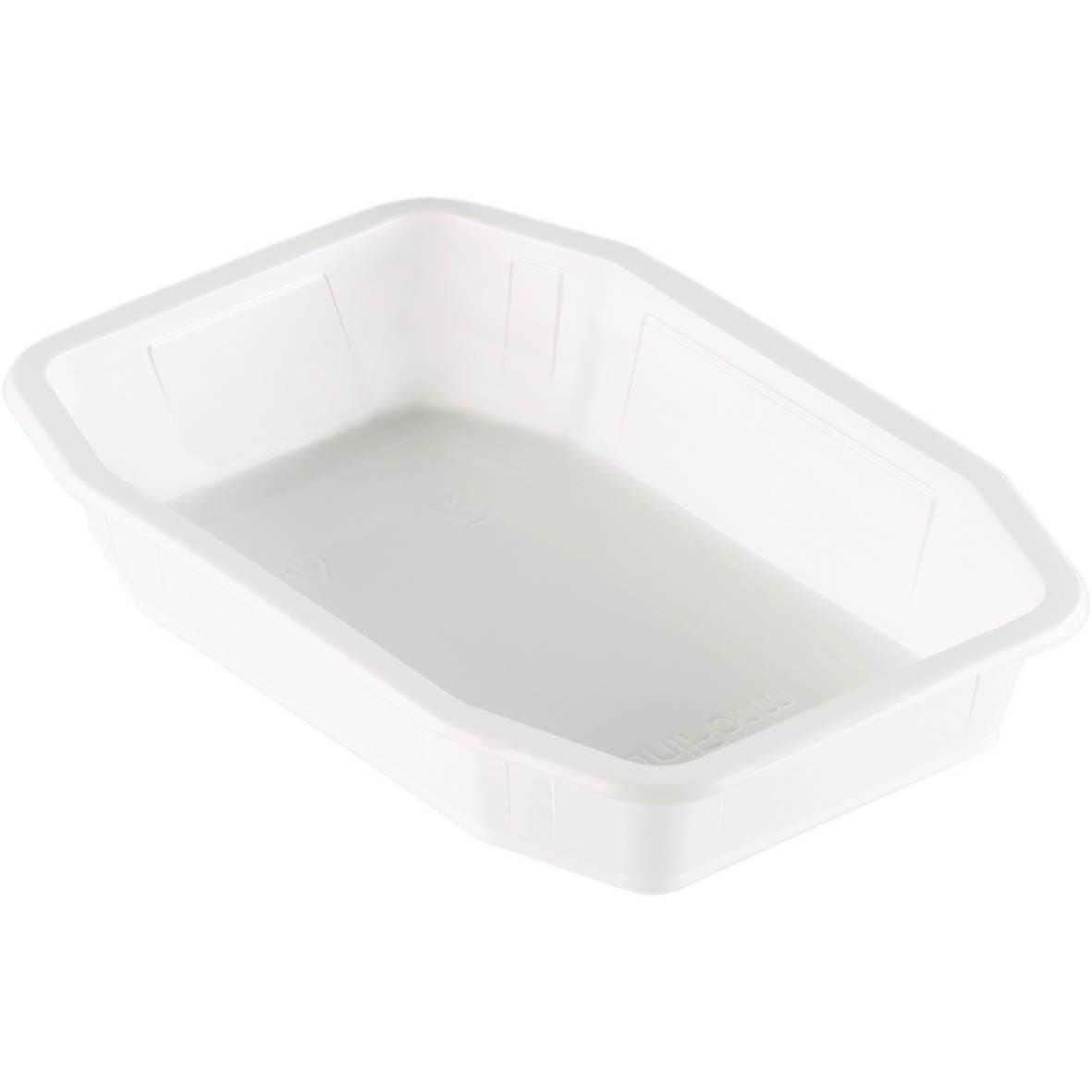 Vit plastform Duniform HMR PP 215x148x40mm 840ml