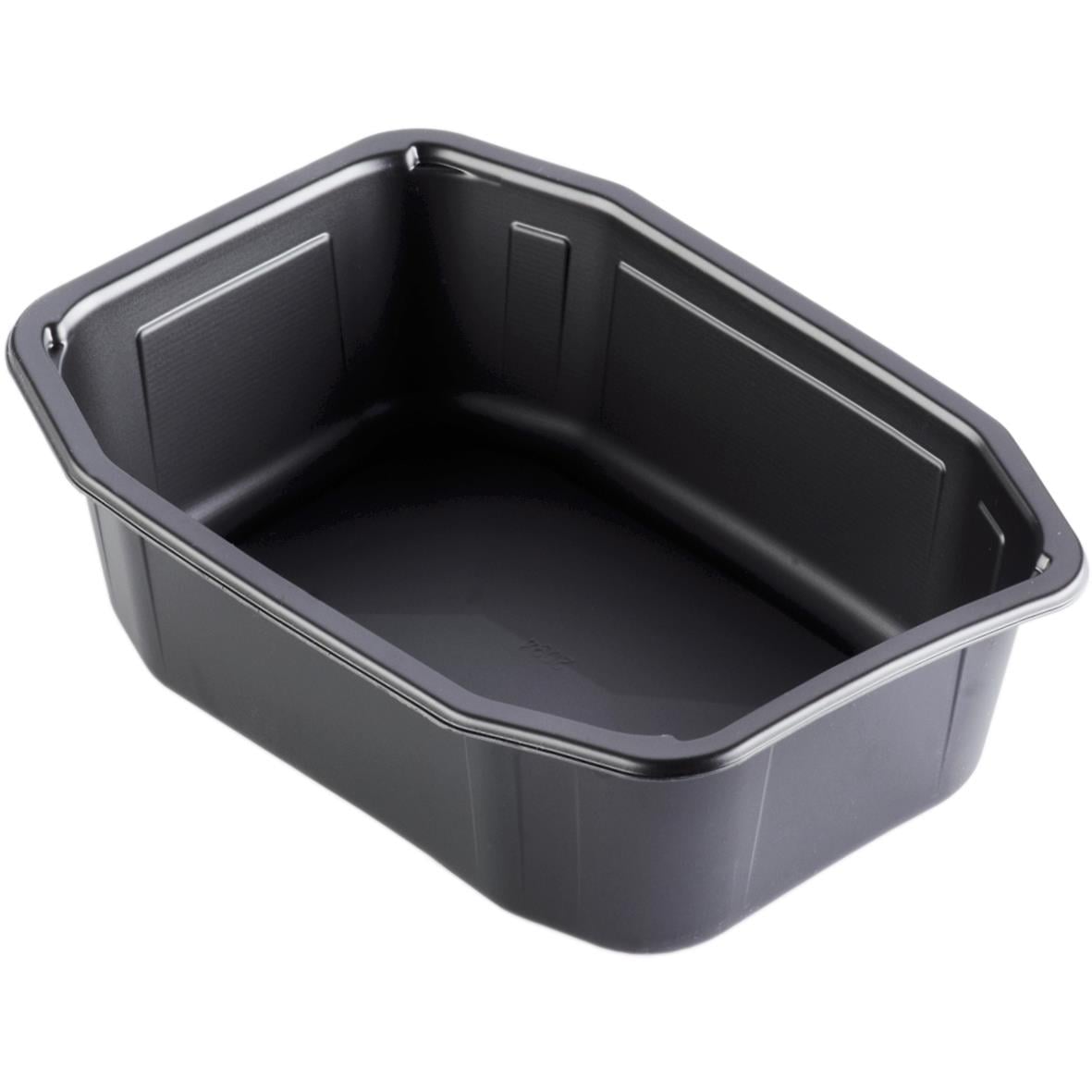 Svart plastlåda Plastform Duniform HMR PP 215x148x70mm 1395ml