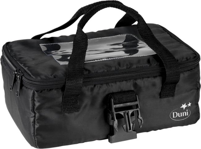 Termoväska Duni Duniform med spänne i svart, mått 290x200x100mm