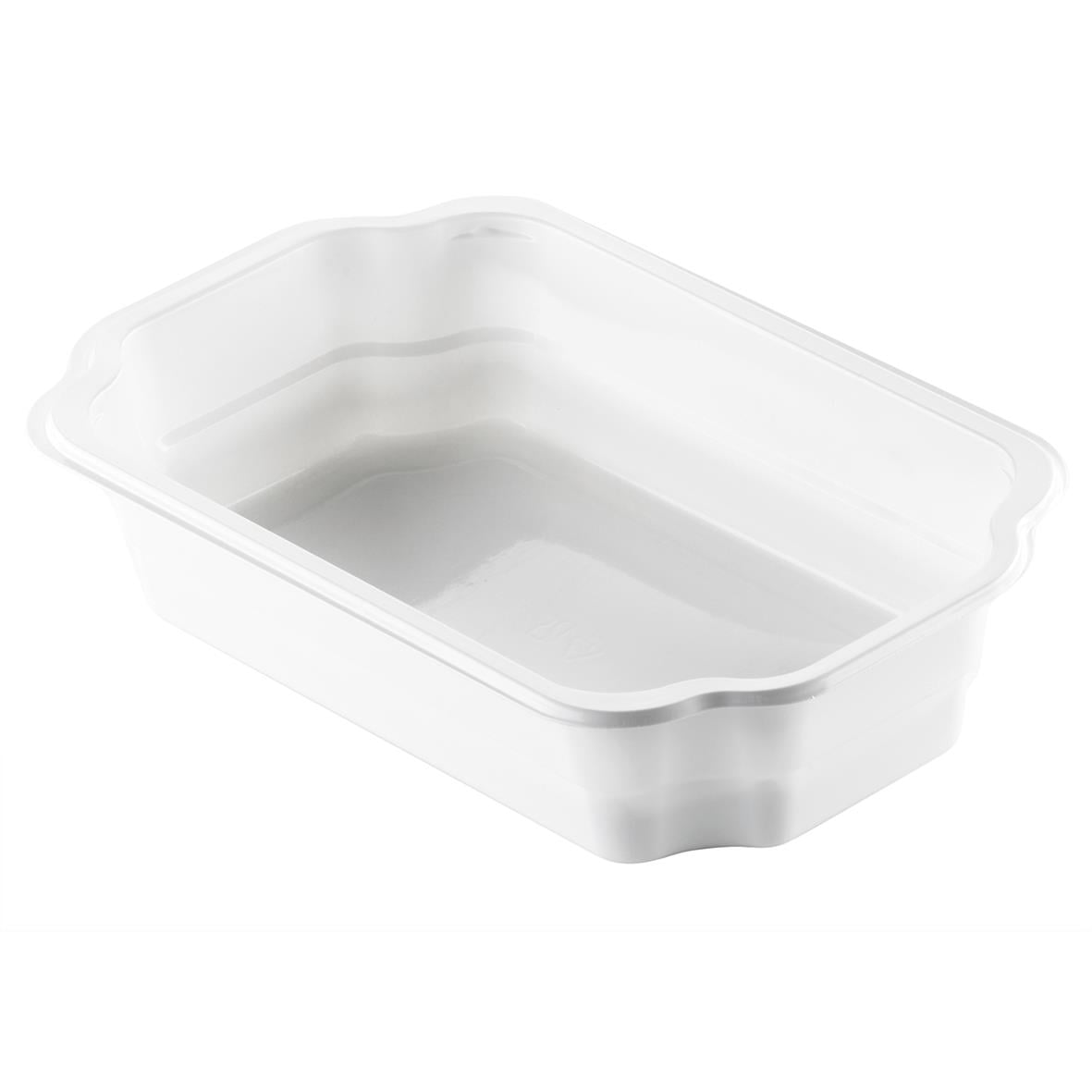 Vit plastform Duniform TA PP, 250x159x55mm, 1400ml