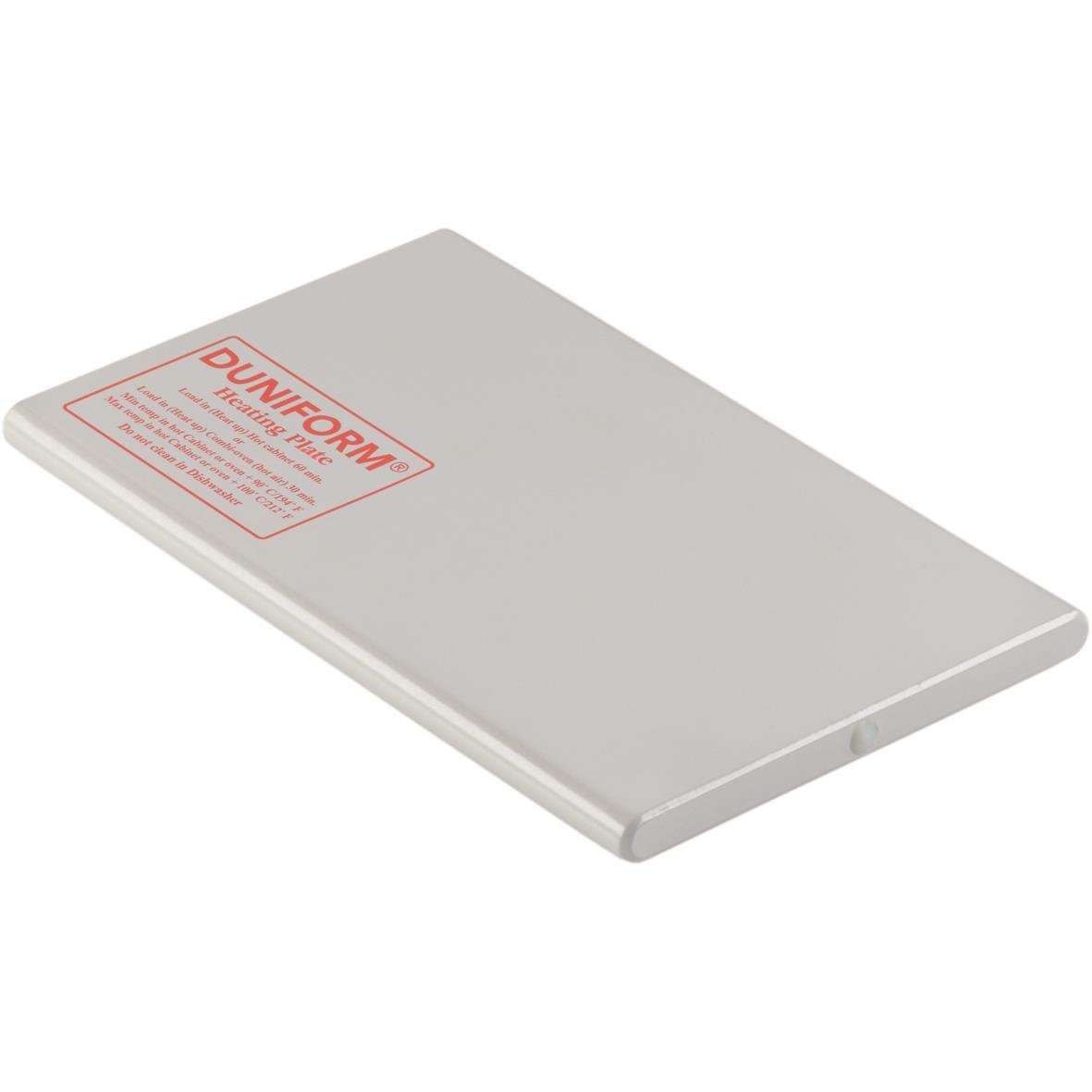 Värmeplatta Duniform 164x265x15,5mm i vitt plastskydd