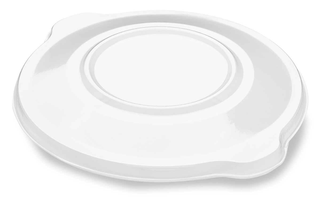 Klar plastlock till Duniform Pearl PP, rund och transparent