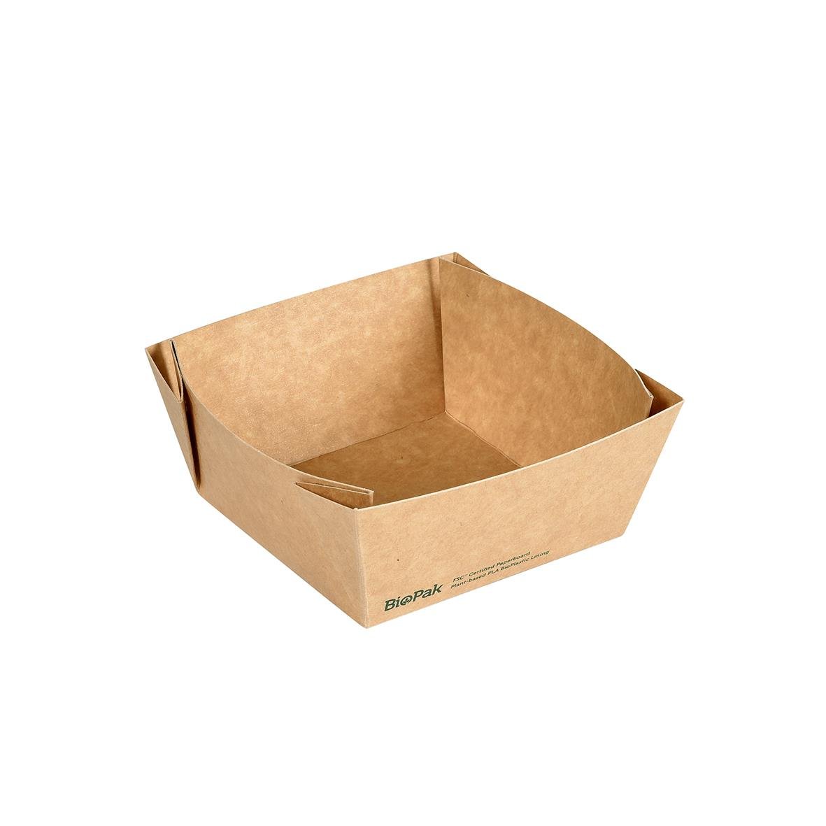 Box Duni Cube Låg Kartong/PLA 113x113x50mm 65040216