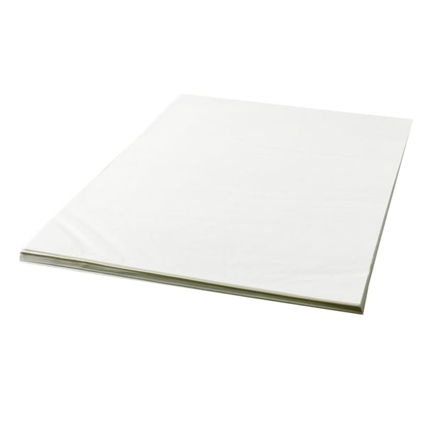 Vit smörpapper i bunt, storlek 33x42cm, 10kg