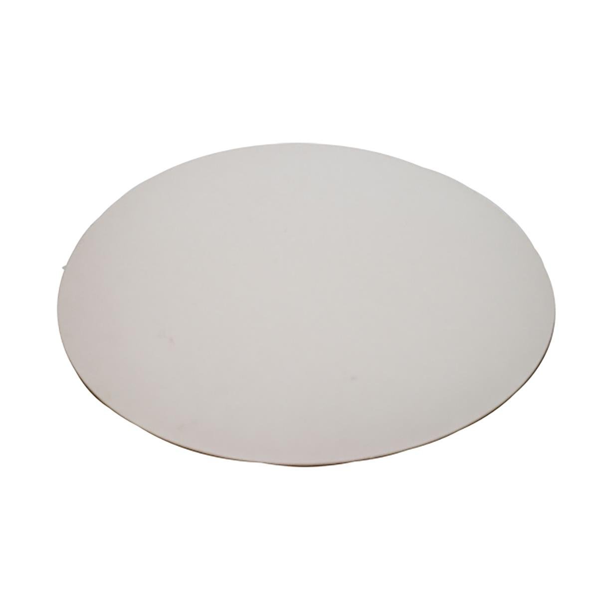 Vit rund tårtbricka med diameter 260mm