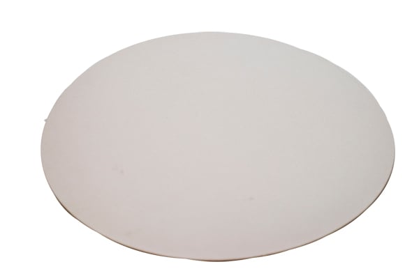 Vit rund tårtbricka med diameter 260mm