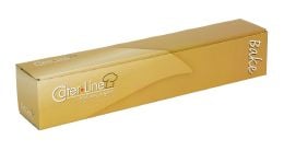 Silikonbelagt bakpapper i dispenser, 42cm x 100m, 40g, i gult förpackningsdesign