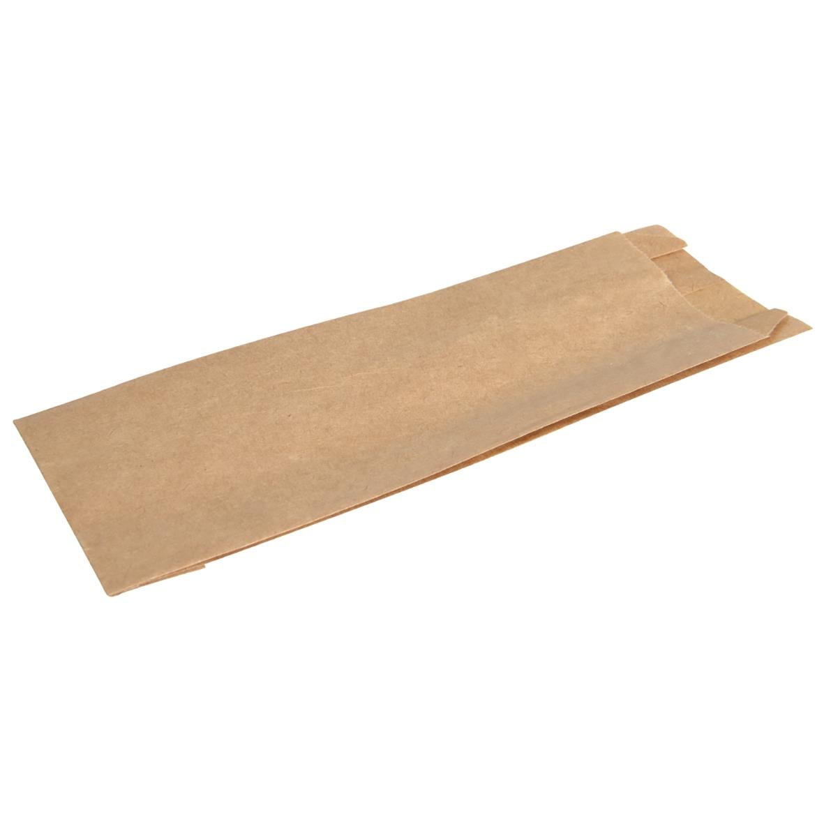Brun French Hotdog påse 70/40x195mm