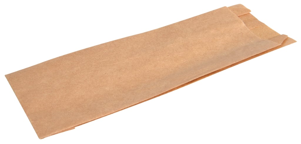 Brun French Hotdog påse 70/40x195mm