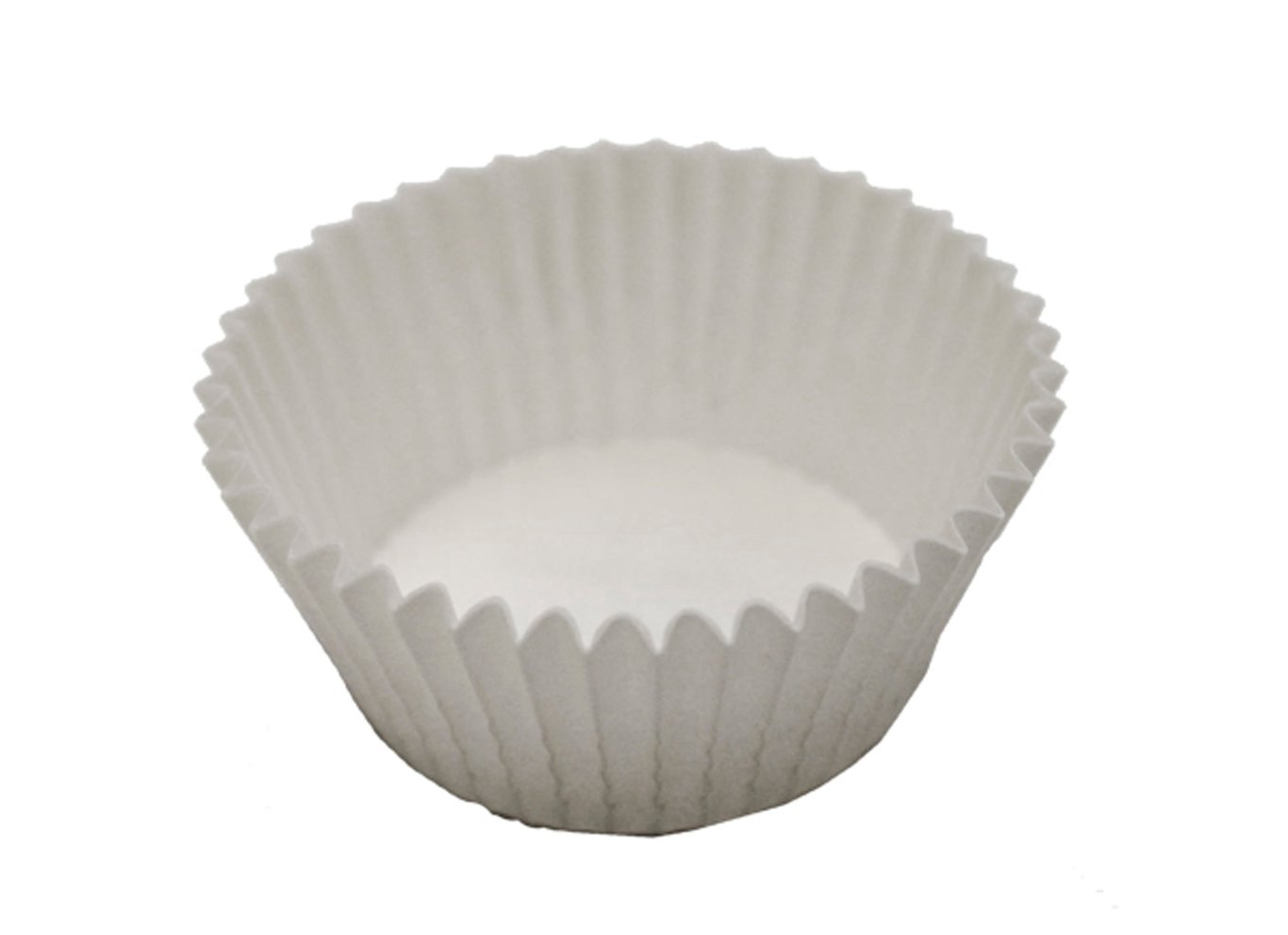 Vit muffinsform med 50x25mm storlek
