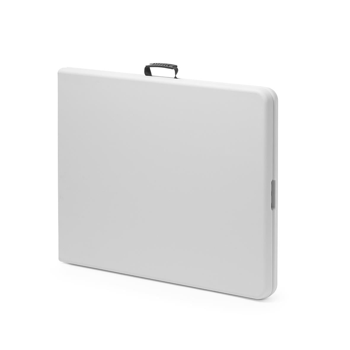 Fällbord Hendi i vitt med bärhandtag, mått 1830x750x740mm
