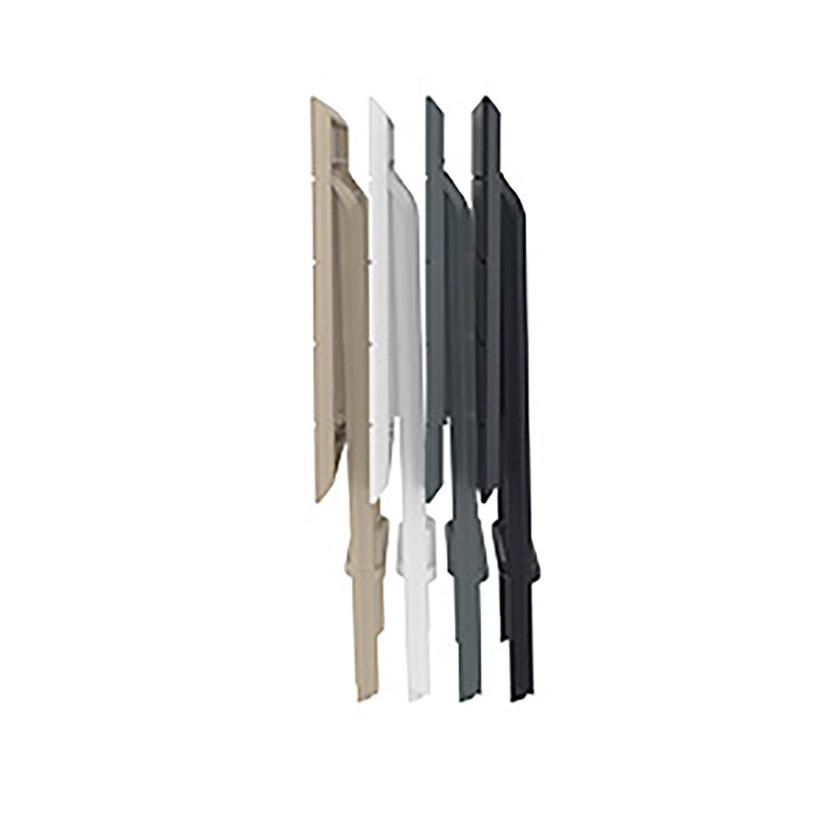 Fällbart bord Helen i svart, beige, vit och grå, 60x60x74cm, hopfällt