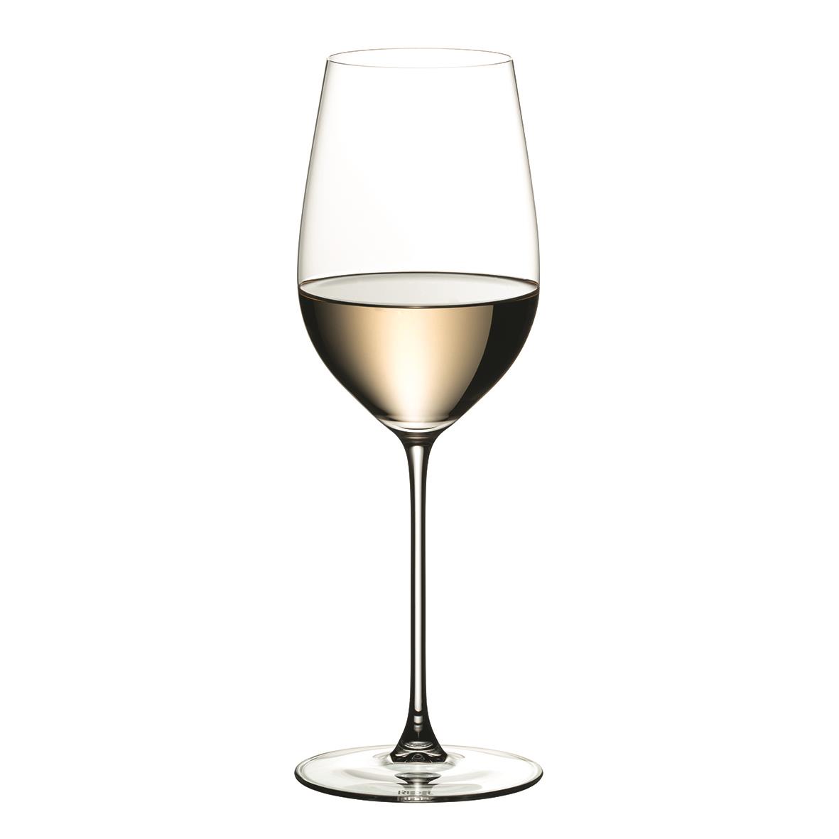 Vinglas Riedel Veritas Riesling/Zinfandel med lång stjälk och tunn kupa