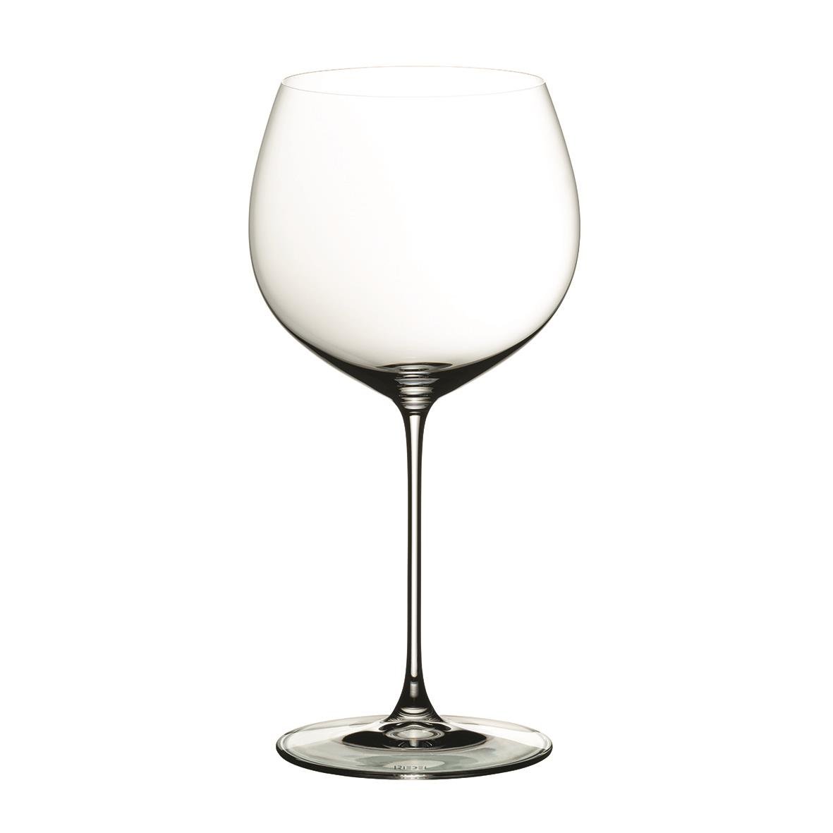 Vinglas Riedel Veritas Oaked Chardonnay med stor kupa och lång stjälk