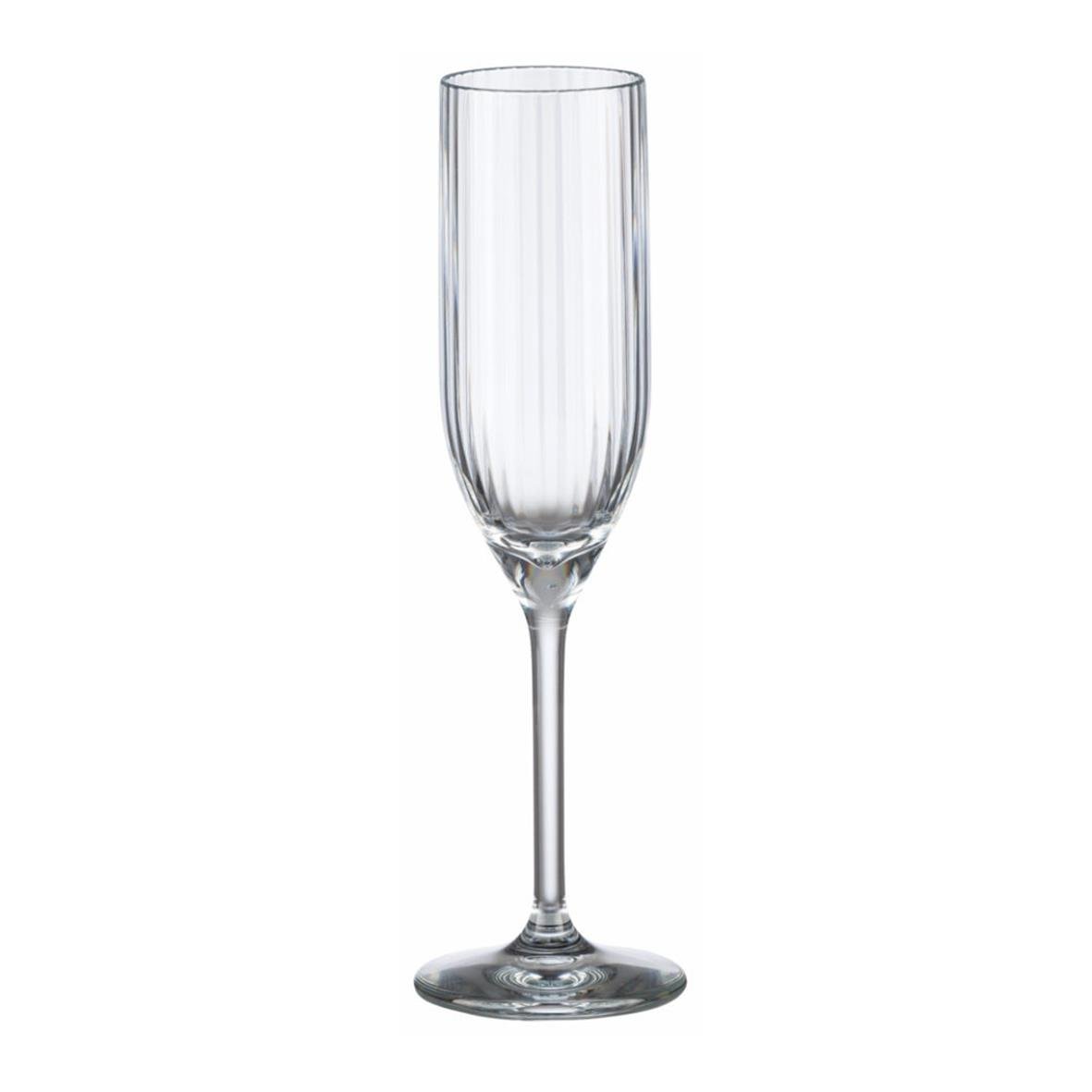 Champagneglas Stripe Polykarbonat Ø5x23,3cm 18cl