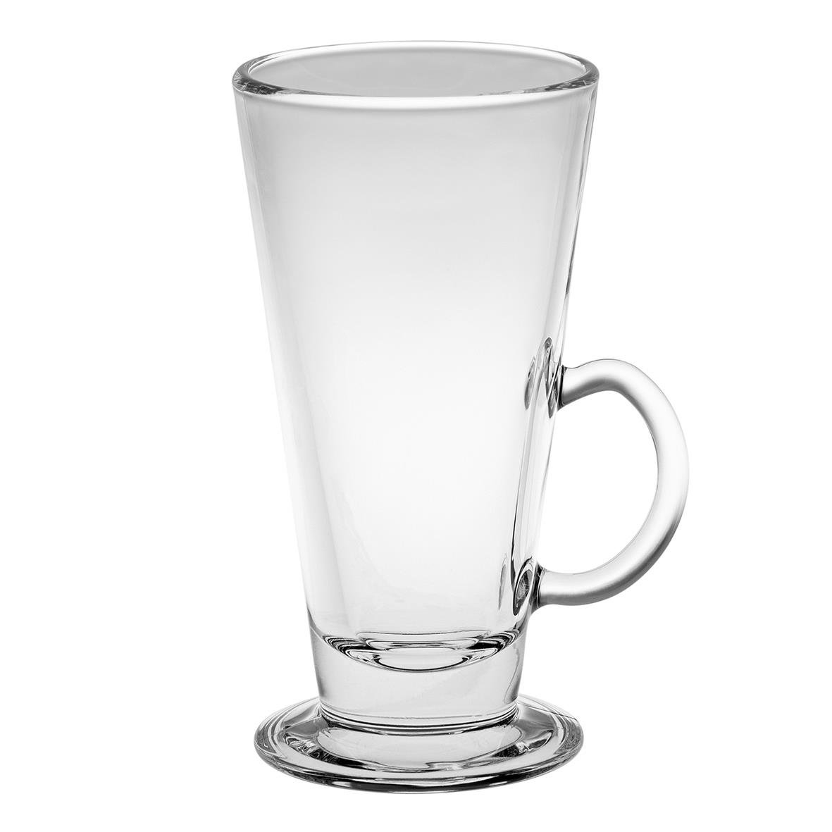 Klar Irish Coffee-glas från Stölzle med handtag, Ø75x150mm, 26,5cl
