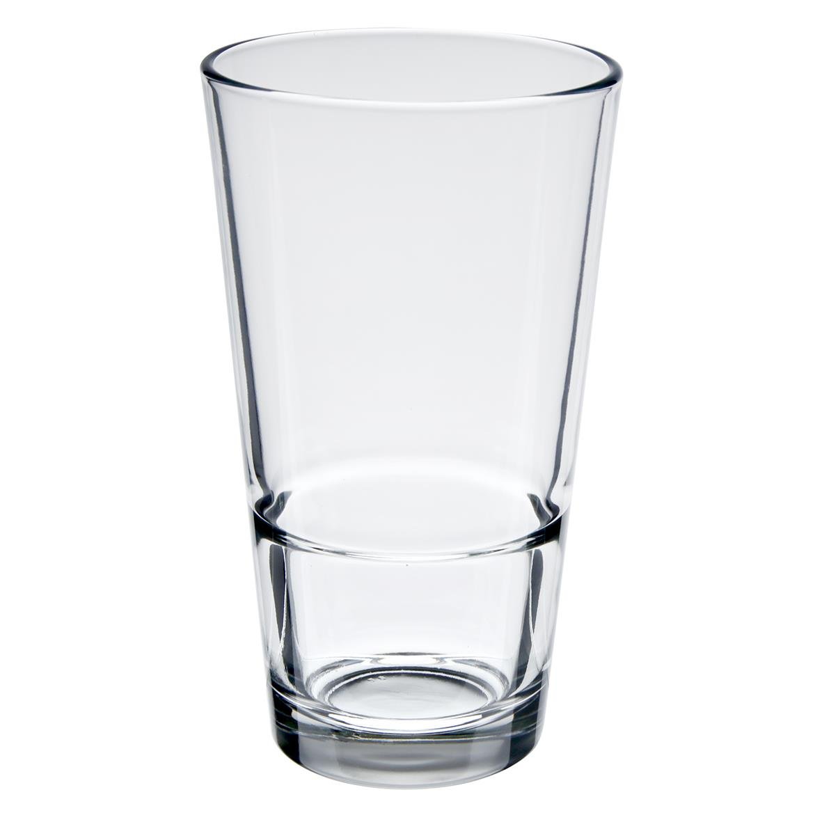 Tydligt arcoroc stack up drinkglas med diameter 83 mm och höjd 144 mm, volym 40 cl, gjort av klart glas.