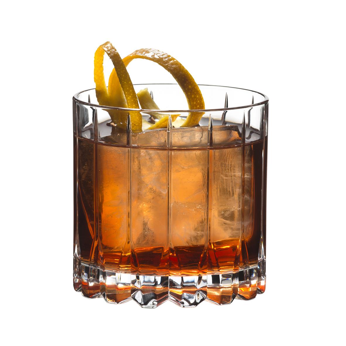 Riedel drinkglas för rocksdrycker med citronskivor, Ø82x83mm, 28cl