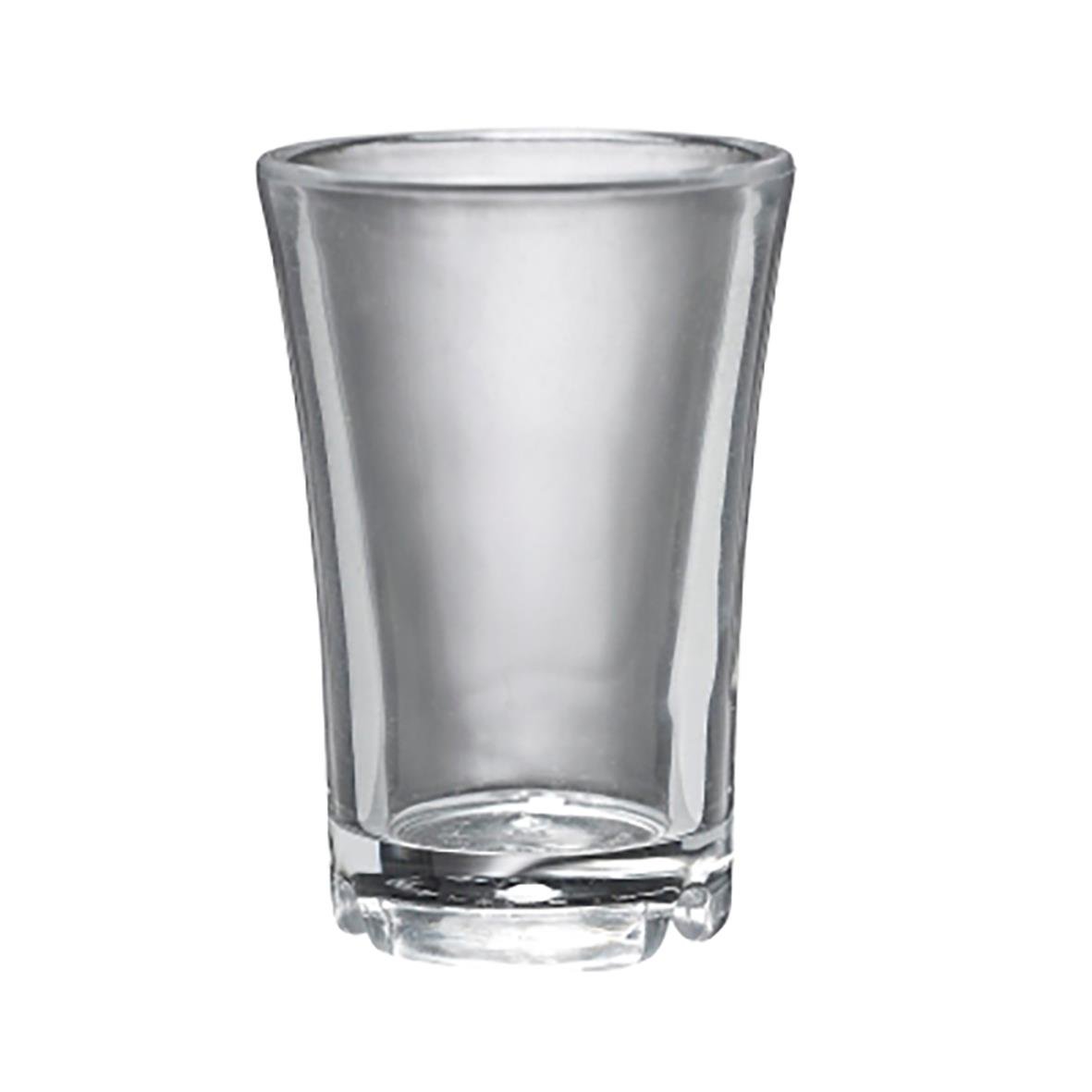 Shotglas i polykarbonat med diameter 41 mm och höjd 60 mm, volym 3 cl