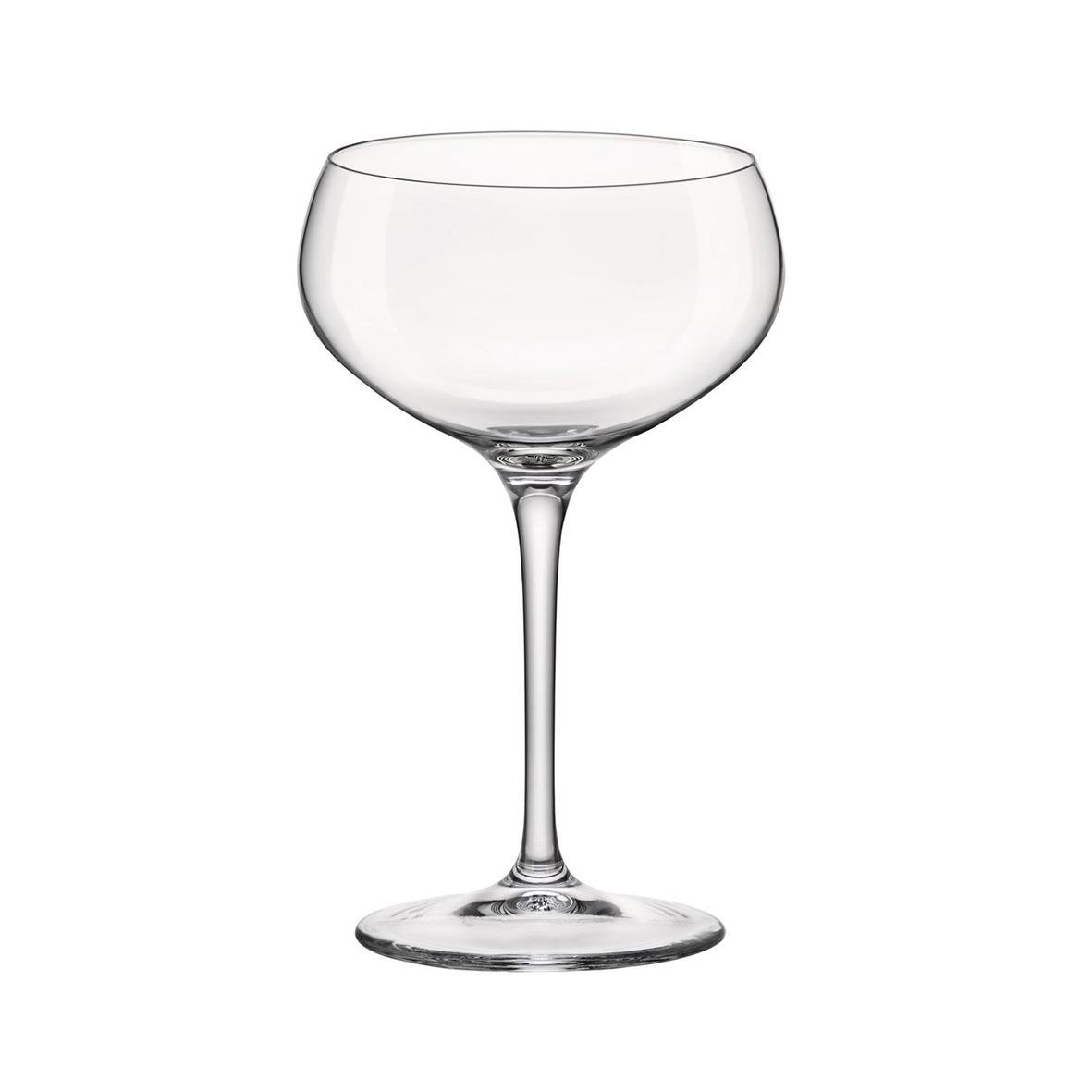 Klar cocktailglas med lång stjälk och bred kupa, Bormioli Rocco Bartender Ø94x155mm 25cl