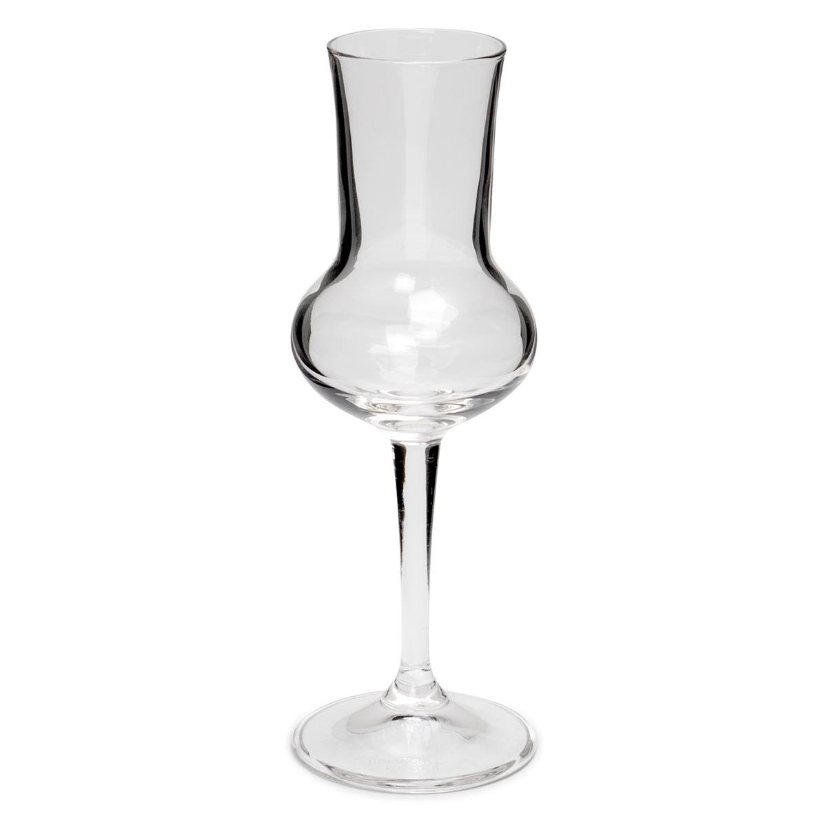 Glas med smal hals och bred botten, Bormioli Rocco Riserva 8cl