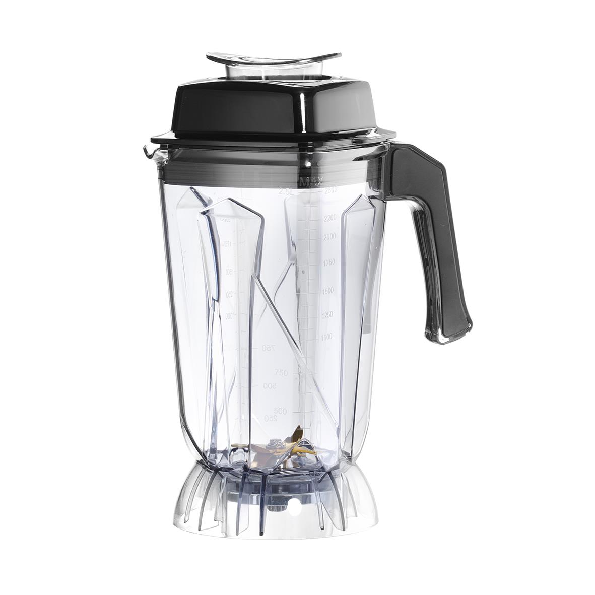 Blender Hendi Bar Blender 1600W med svart och transparent behållare