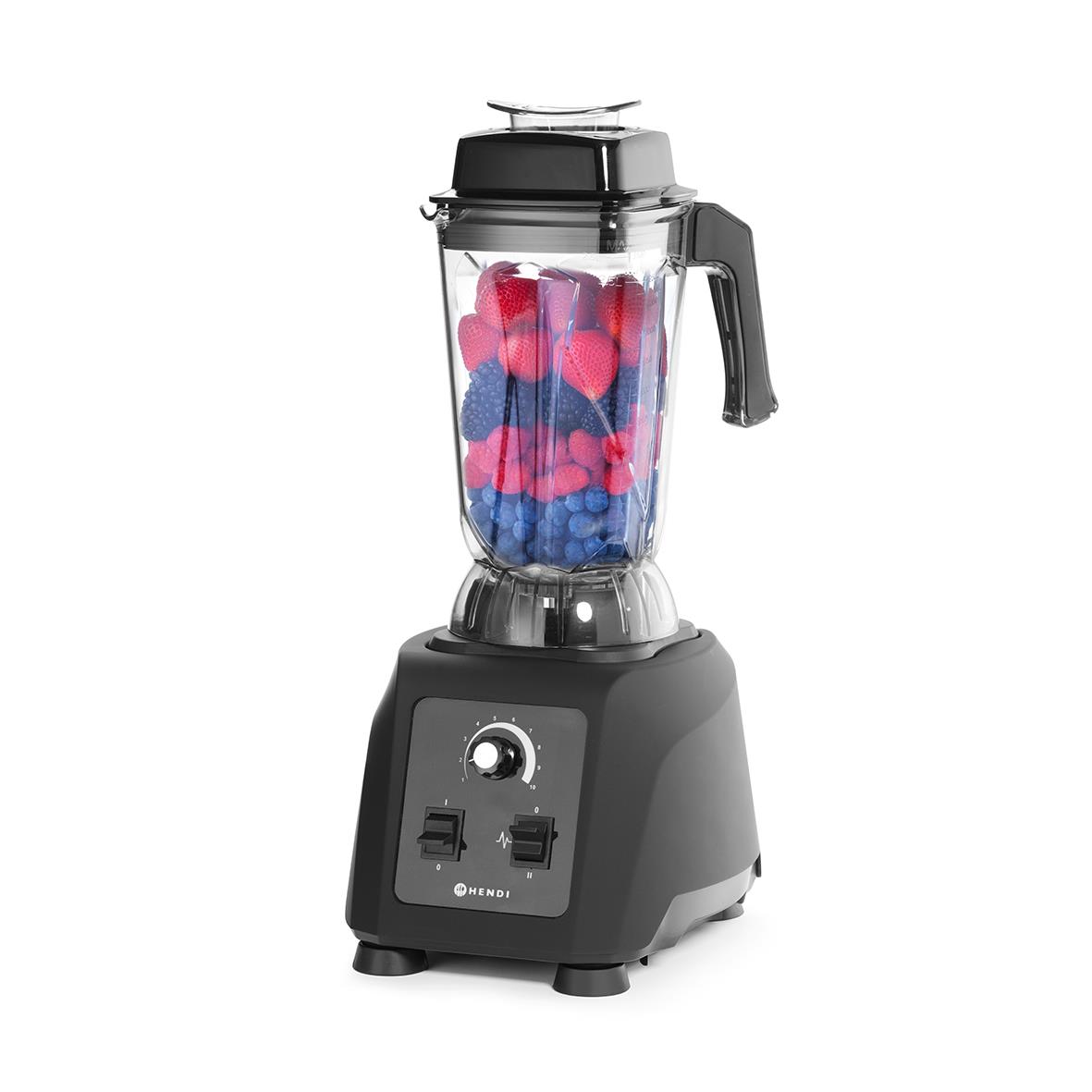 Blender Hendi Bar Blender 1600W med blandade bär i behållaren