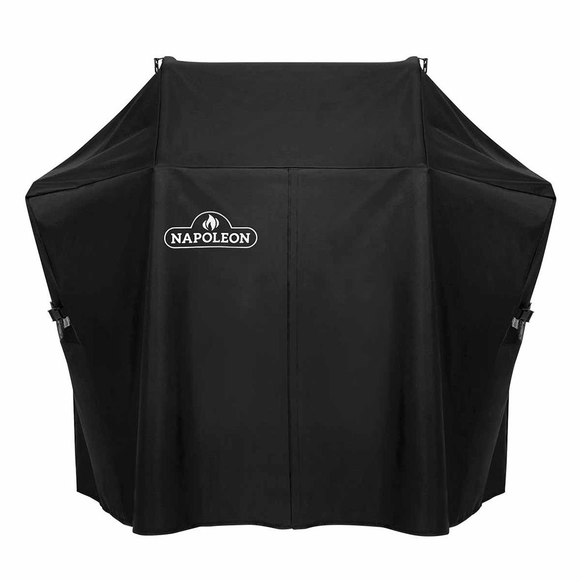 Grillöverdrag för Napoleon Rogue 425-serien med uppfällda sidohyllor