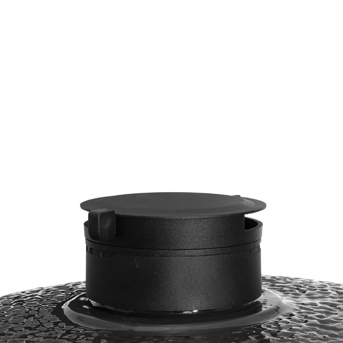 Kolgrill Mustang Kamodo M med svart lock och grillgaller