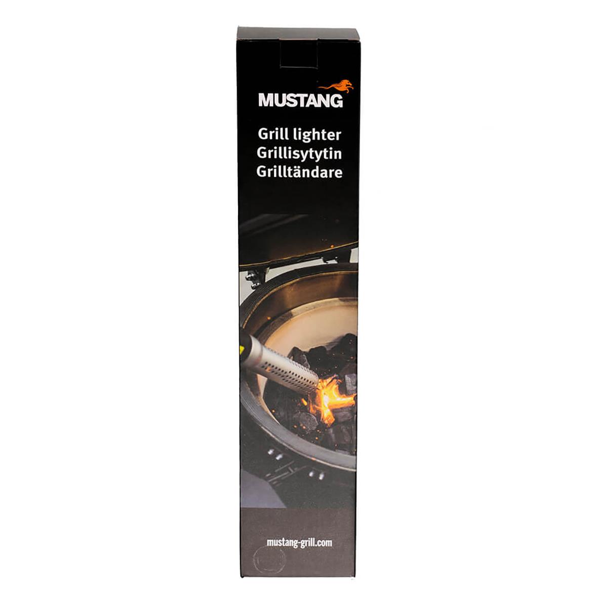 Mustang grilltändare 2000W i svart för grillning