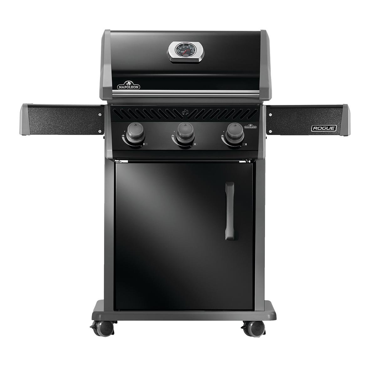 Gasolgrill Napoleon Rouge 425-2 med tre brännare i svart