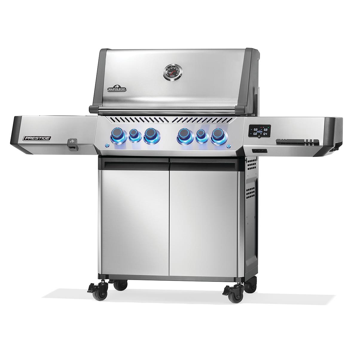 Gasolgrill Napoleon Prestige 500 Connected med 6 brännare i rostfritt stål