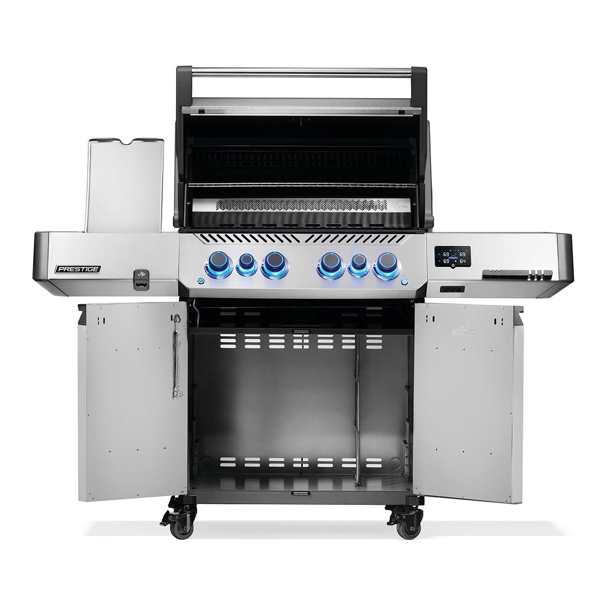 Gasolgrill Napoleon Prestige 500 Connected med 6 brännare i rostfritt stål