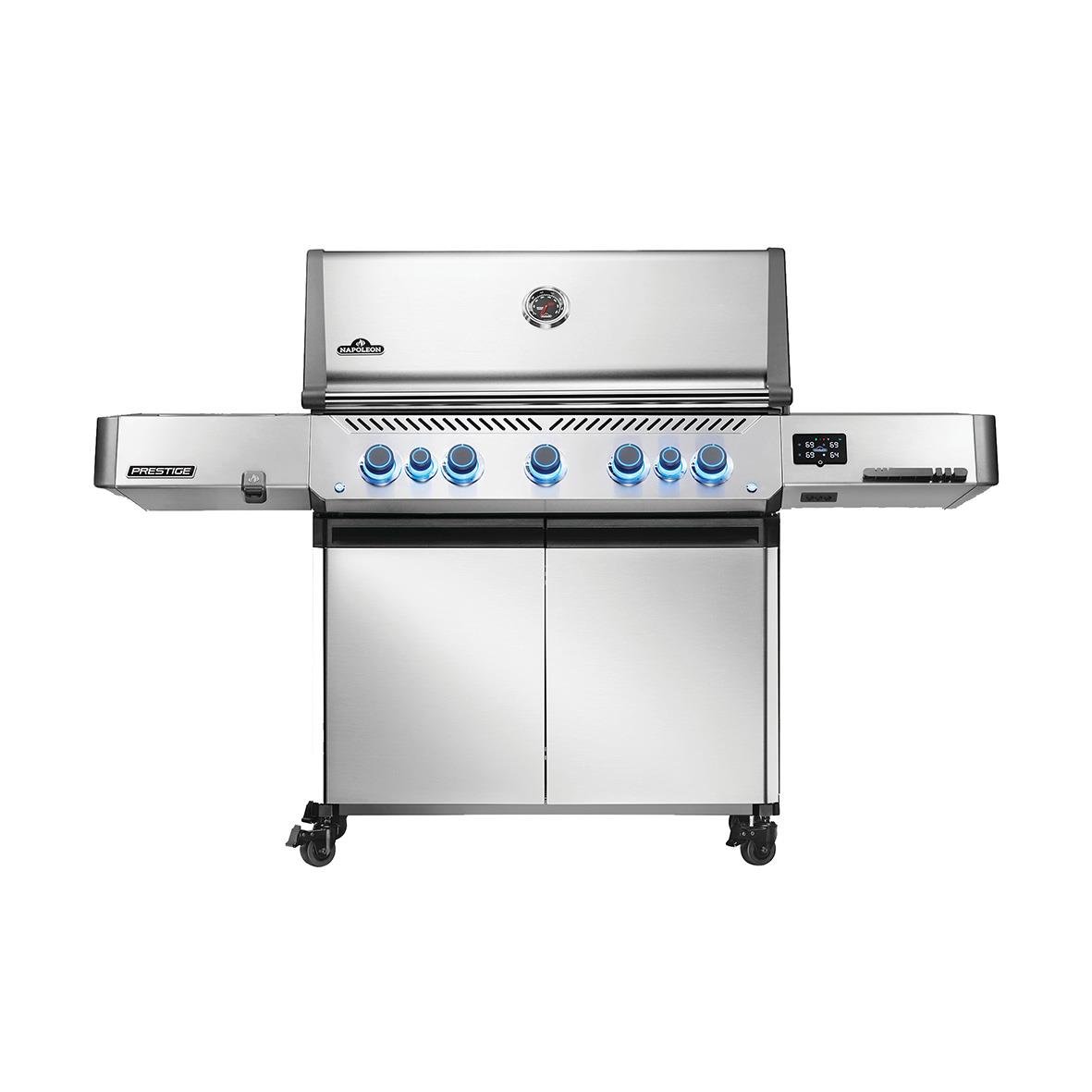 Gasolgrill Napoleon Prestige 665 Connected med 7 brännare i rostfritt stål