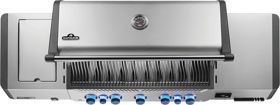 Gasolgrill Napoleon Prestige 665 Connected med 7 brännare och rostfri design