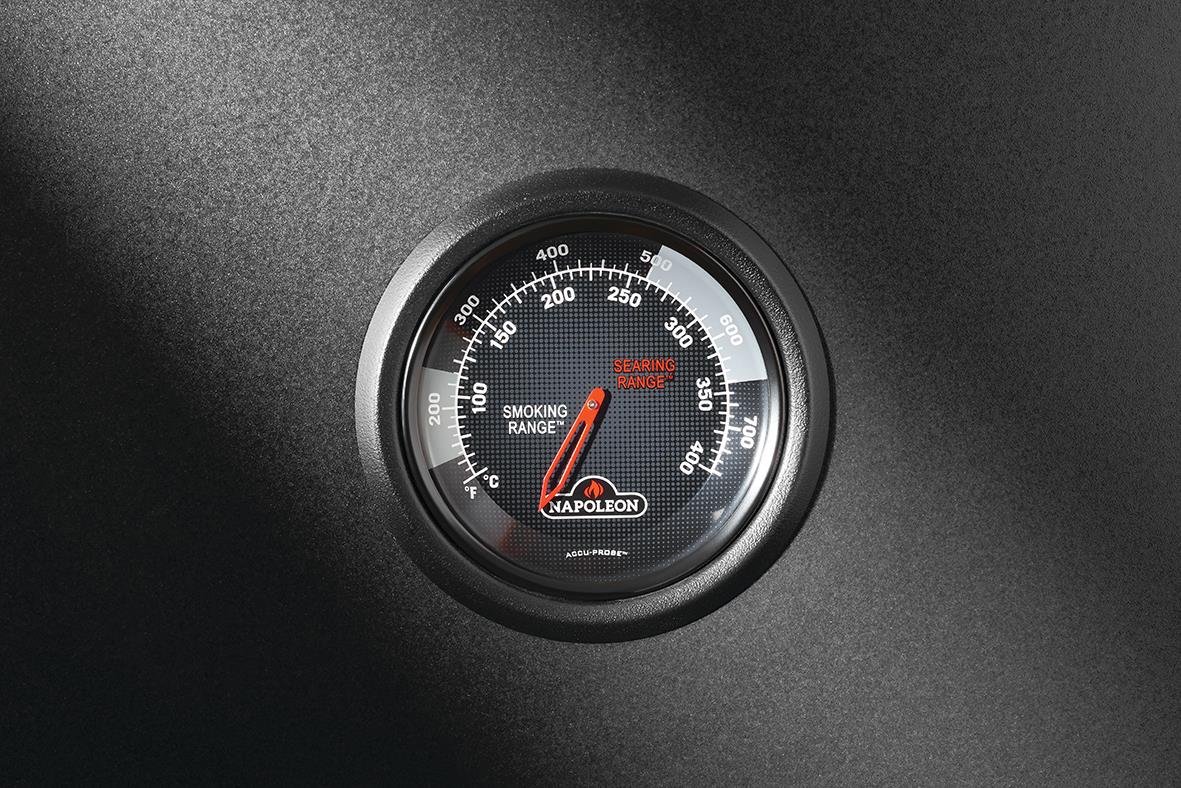 Gasolgrill Napoleon Prestige 500 med sex brännare och anslutningsfunktion