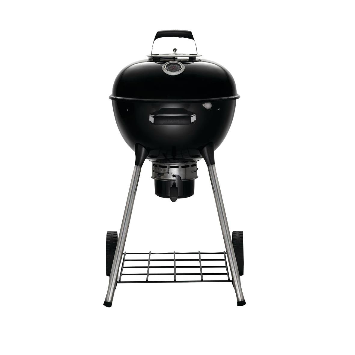 Svart kolgrill Napoleon NK18K-L-3 med 47 cm diameter och tre ben