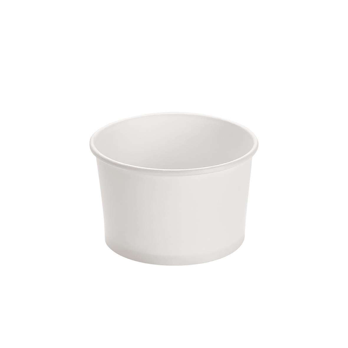 Pappersbägare Vit Ø96/80x60mm 250ml