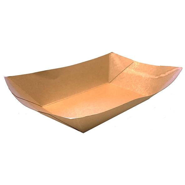 Stor brun Morris Maxi skål med måtten 240x165x57mm