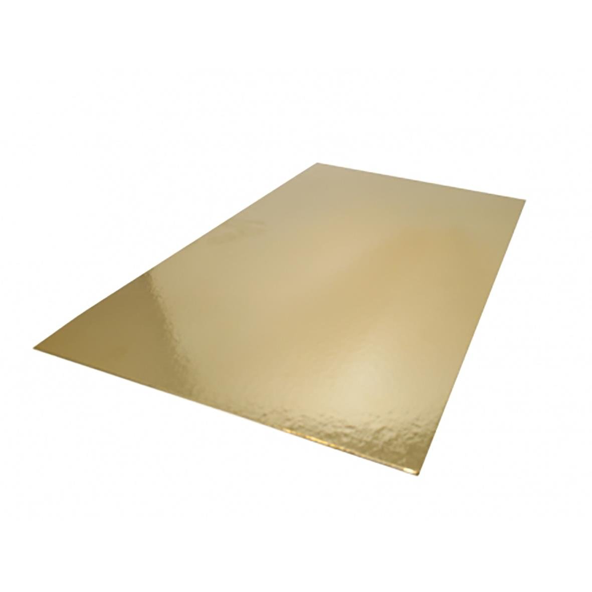 Tårtbricka Rektangulär Guld/Silver 185x185mm