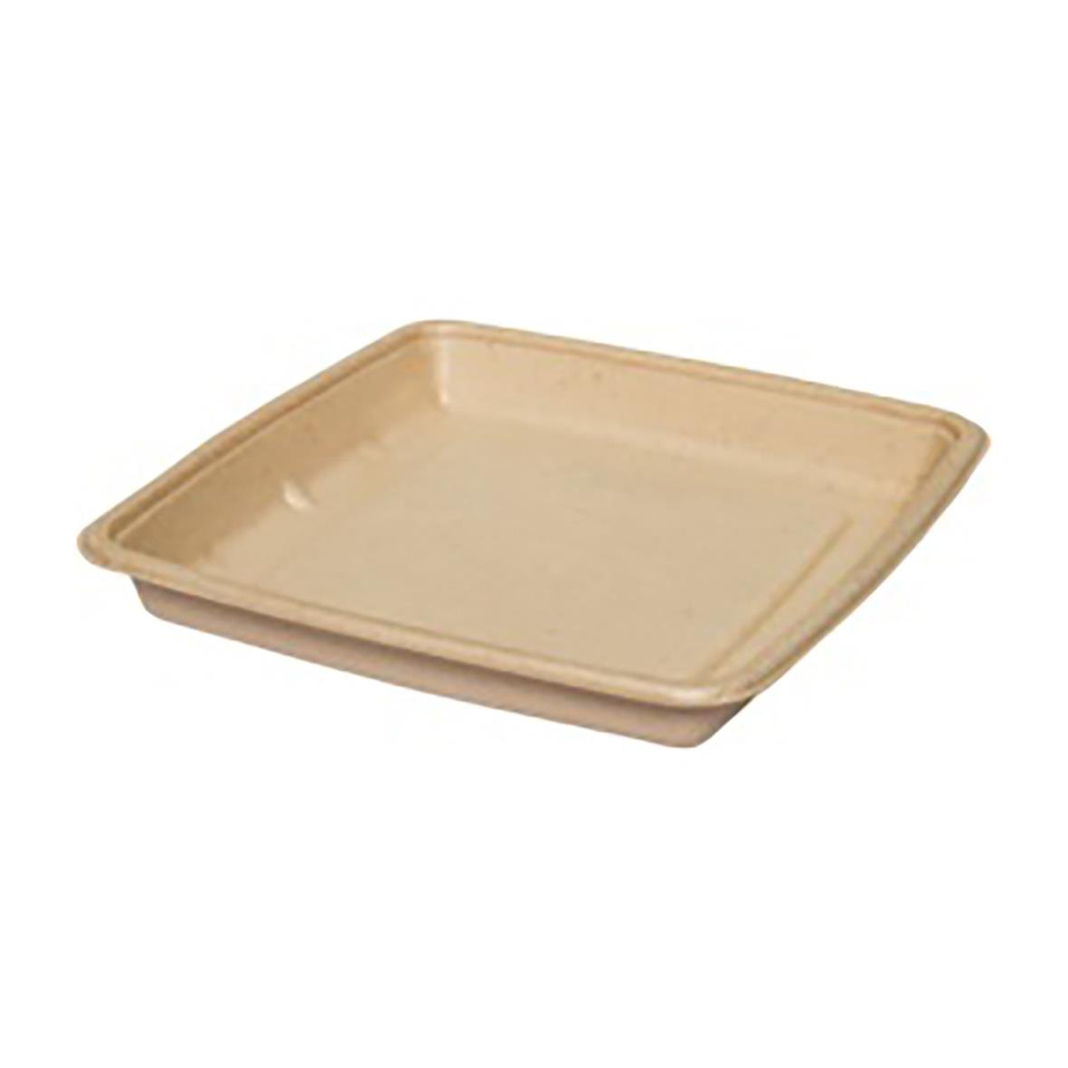 Form av biogods av bagasse 1000ml, mått 230x230x30mm
