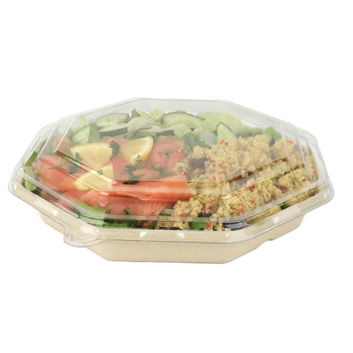 Kupollock förpackning av biogaspaket i oktagonform 230x230mm